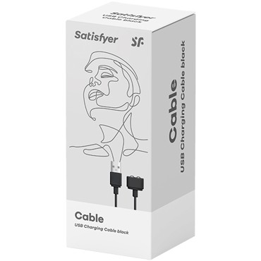 Satisfyer USB Charging Cable, черный