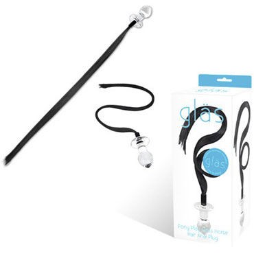 Glas Spiral Pony Play 8 см, прозрачная