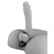 Pipedream Elite Ball Cinch with Anal Bead, черный