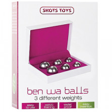 Shots Toys Ben Wa Balls Set, серебристые