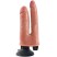 Pipedream King Cock Vibrating Double Penetrator, телесный