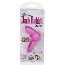 California Exotic Silicone Jack Rabbit Ring, розовое