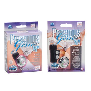 California Exotic Precious Gem Panty Pals, прозрачный