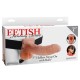 Pipedream Fetish Fantasy Hollow Strap-On with Balls 19 см, телесный