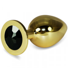 LoveToys Большая анальная втулка, золотая