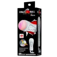 Baile Crazy Bull Flora Мастурбатор-ротик, белый
