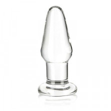Glas Butt Plug, 8 см