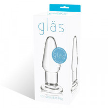 Glas Butt Plug, 8 см
