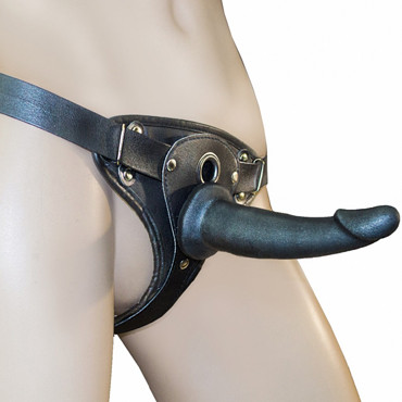 Биоклон Harness Премиум Класс Woman Long 7", телесный/черный