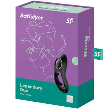 Satisfyer Legendary Duo, черное