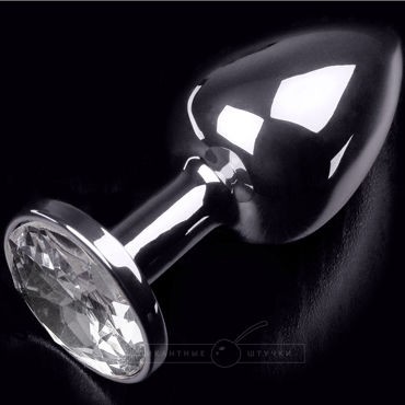 Пикантные штучки Маленькая анальная пробка, серебристая