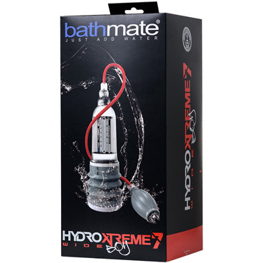 Bathmate HydroXtreme7 Wide Boy, прозрачная