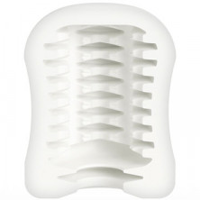 Mystim MasturbaTIN Ribbed Rita, белый