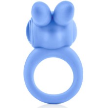 California Exotic Silicone Jack Rabbit Ring, голубое