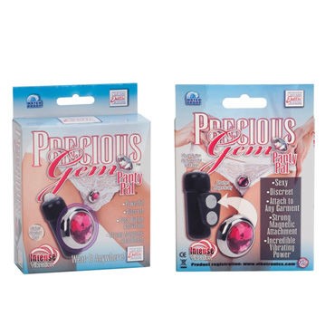 California Exotic Precious Gem Panty Pals, розовый