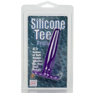 California Exotic Silicone Tee Probes, фиолетовая