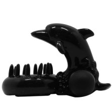 Baile Sweet Vibrating Sweet Ring Дельфин, черное