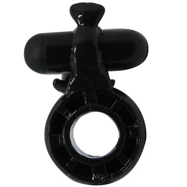 Baile Sweet Vibrating Sweet Ring Дельфин, черное