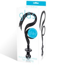 Glas Spiral Pony Play 9 см, черная