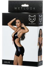 Glossy Julie Dress, черное