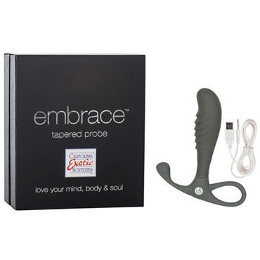 California Exotic Embrace Tapered Probe, серый