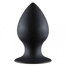 Lola Toys Back Door Thick Anal Plug Small, черная
