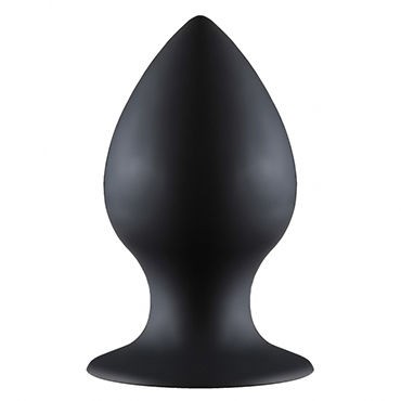 Lola Toys Back Door Thick Anal Plug Small, черная