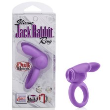 California Exotic Silicone Jack Rabbit Ring, фиолетовое