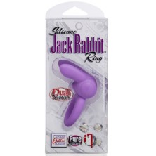 California Exotic Silicone Jack Rabbit Ring, фиолетовое