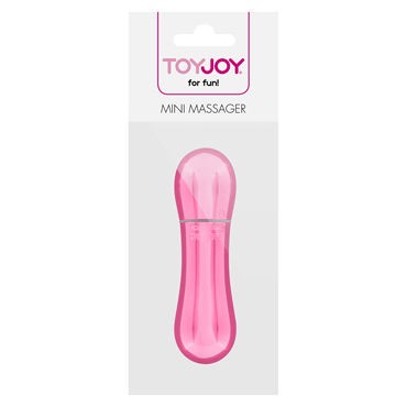 Toy Joy Mini Vibrating Massager, розовый