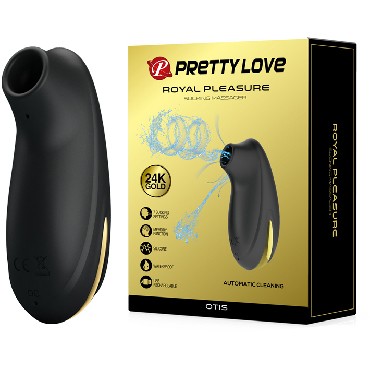 Baile Pretty Love Royal Pleasure Sucking Massager, черный