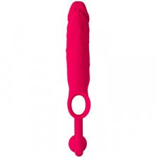 ToyFa Popo Pleasure Насадка на пенис, розовая