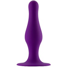 Shots Toys Butt Plug with Suction Cup Large, фиолетовая