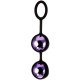 Toyfa A-toys Pleasure Balls 14 см, фиолетово-черные