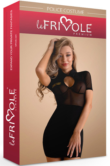 Le Frivole Premium Костюм строгой полиции, черный