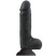 NS Novelties Colours Softies Dildo Black, 20,3 см