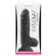 NS Novelties Colours Softies Dildo Black, 20,3 см