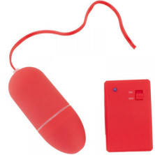 Toyfa black&red виброяйцо красное