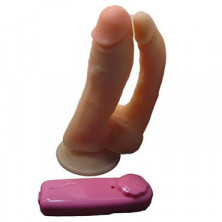 Биоклон Анально-вагинальный вибратор, телесный