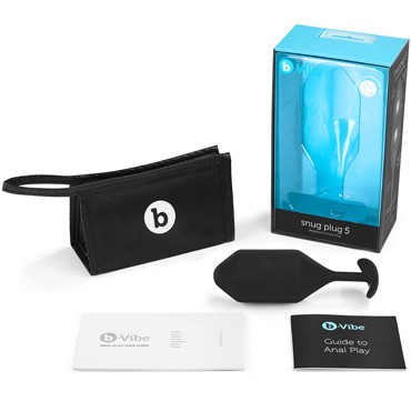 B-Vibe Snug Plug 5, черная