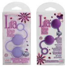 California Exotic Lia Love Balls, фиолетовые
