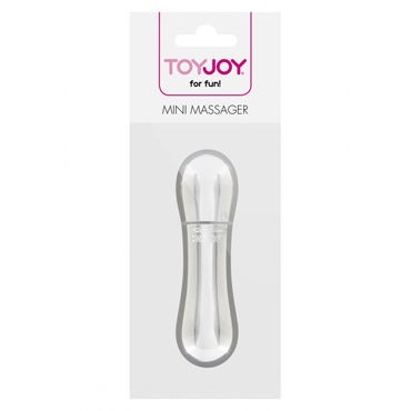 Toy Joy Mini Vibrating Massager, серебристый