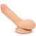 Пикантные штучки Небольшой реалистичный вибратор с присоской 15х3 см, телесный