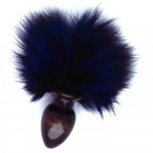 Wild Lust Анальная пробка 4 см, черно-синяя