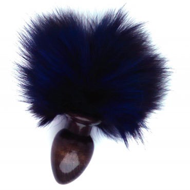 Wild Lust Анальная пробка 4 см, черно-синяя