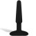 Erotic Fantasy All About Anal Butt Plug, черный, 9 см