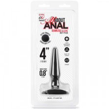 Erotic Fantasy All About Anal Butt Plug, черный, 9 см