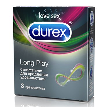 Durex Long Play, 3 шт