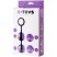 Toyfa A-toys Pleasure Balls Set 14,6 см, фиолетово-черные