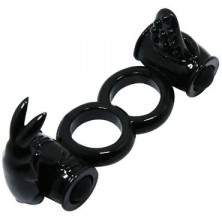 Baile Sweet Vibrating Sweet Ring Двойное, черное